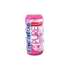 Mentos Pure Fresh Chewing-Gum Sans Sucres - Aux Fruits et Au Thé Vert - Haleine Pure – Boite de 15 Dragées