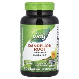 Nature'S Way Racine de pissenlit - 1575 mg 180 capsules vegan (525mg pièce)