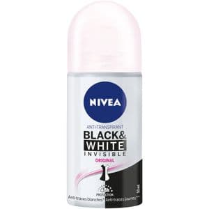 NIVEA Déodorant Roll-on Femme Black & White 50ml