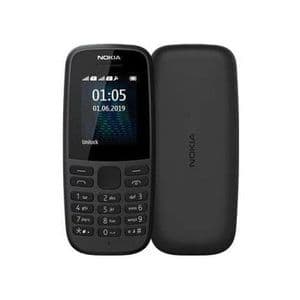 Nokia Téléphone portable 105 (2019) 1.77" (4Mo, 4Mo) Dual SIM - Noir