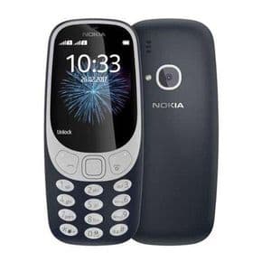 Nokia 3310 Double SIM, Radio FM sans fil et caméra arrière, Bleu