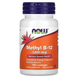 Now Foods Methyl B-12, 1000 µg, 100 pastilles