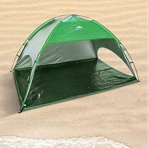 Northpacific Tente De Plage 220 x 120 x 115 cm Camping Pêche Abri Pare-soleil avec Sac Housse