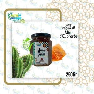 Nutri Energie 250Gr Miel d'Euphorbe 100% Nature et Bio (Originale Marocaine)