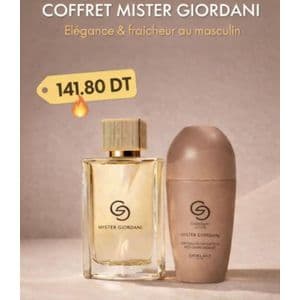 Oriflame Eau de Parfum Giordani Gold Mister Giordani + Déodorant Parfumé anti-transpirant à bille
