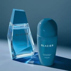 Oriflame Pack Homme Glacier – Eau de Toilette 100ml + Déodorant Stick Anti-Transpirant- Parfum Homme Frais Longue Tenue
