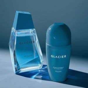 Oriflame Pack Homme Glacier – Eau de Toilette 100ml + Déodorant Stick Anti-Transpirant- Parfum Homme Frais Longue Tenue