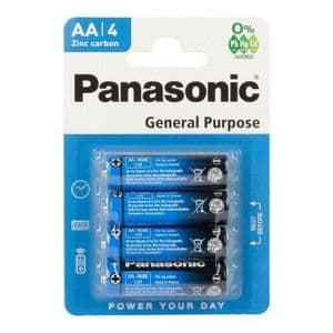 Panasonic Pile AA ZINC CARBON AA General Purpose 1.5V