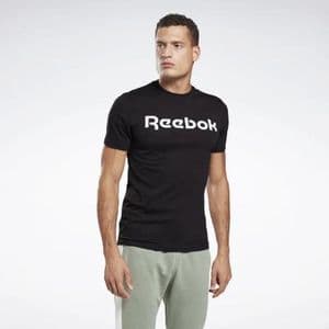 Reebok Gs Linear Read Homme T-shirts Noir