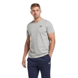 Reebok Identity Small Classics Logo Homme T-shirts Gris