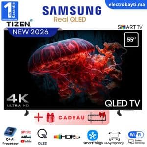 Samsung 55" REAL QLED - QLED Q7F 4K Vision AI Smart TV - HDR10 PRO - Tizen™ - 55Q7F