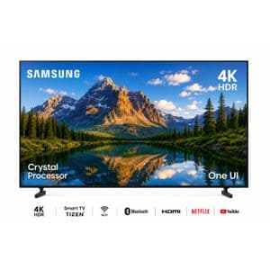Samsung Smart TV 4K HDR – Crystal Processor – One UI – WiFi, Bluetooth, HDMI – Garantie 1 An, 75U8000F