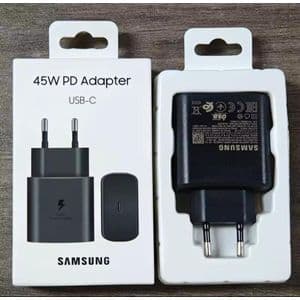 Samsung Chargeur adapter Rapide 45W Type C sans câble