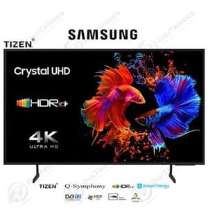 Samsung Téléviseur 55" Crystal UHD 4K – Tizen OS, HDR10+, Modèle 55DU7000 (Version Égypte)