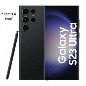 Samsung Galaxy S23 Ultra SM-S918B Noir (12Go/512Go)-AMOLED 120 Hz- 5000mAh-Remis à Neuf