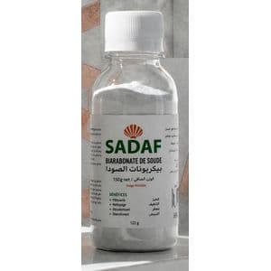 Sadaf Bicarbonate de Soude Alimentaire 125g – Multi-Usages Cuisine & Beauté