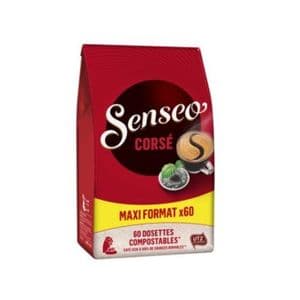 Senseo Dosettes Café Corsé -60 Dosettes-Origine France