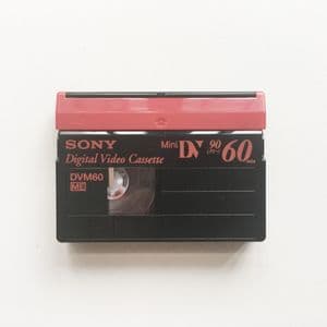 Sony Cassette Mini DV vidéo numérique DVM60 Mini DV SP60/LP90