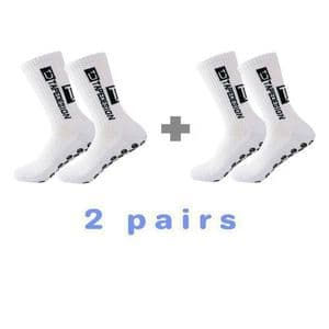 TAPEDESIGN chaussettes de sport antidérapantes, chaussettes football, la course à pied et la randonnée