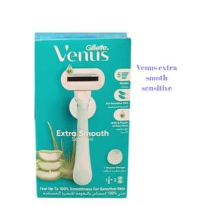 Venus Gillette Comfortglide Sensitive avec 2 recharges 1 unité