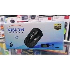 Vision Récepteur Satellite k3 FULL HD 1080P Numérique Rapide + câble HDMI+ 5000 Chaines