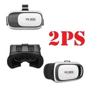 VR Box 2Ps Casque Réalité Virtuelle - Casque VR Compatible avec IPhone & Android, Lunettes Casque Réalité Virtuelle 3D