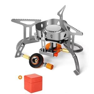 Widesea Camping Gaz - Réchaud à gaz pliable ultra léger pour camping
