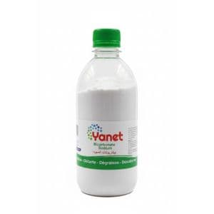 Yanet Bicarbonate de Sodium 500g Nettoie, Dégraisse, Détartre et Désodorise