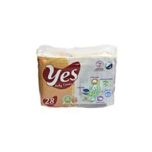 Yes Couches Maxi Confort RP taille 4 28 Unités (9-18 KG)
