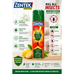 Zentek Insecticide aerosol tous insectes 400ml -