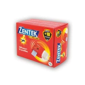 Zentek Diffuseur Double Usage + Recharge Pastilles X 10