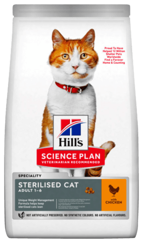 Croquettes pour Chat Stérilisé au Poulet - Science Plan