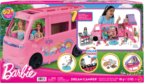 1. Avion de Barbie 2. Camping-car de rêve de Barbie