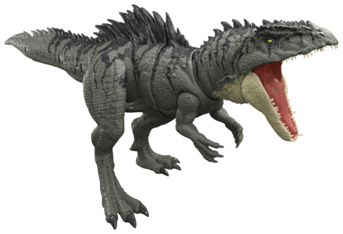 1. GIGANOTOSAURUS 2. Distortus Rex - JURASSIC WORLD