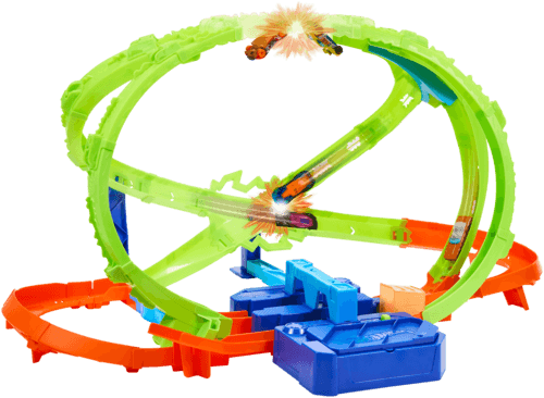 Piste Crash Hypersphère - Hot Wheels
