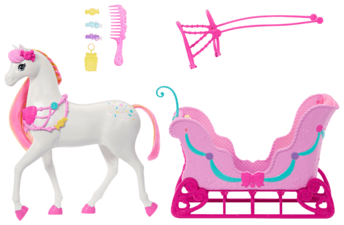 Traineau et Cheval Casse-Noisette - Barbie