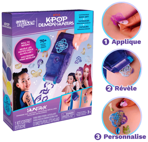 Tatouages "SHIMMER ME" - COOL MAKER