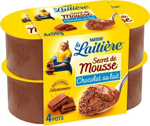 Secret de mousse au chocolat au lait - LA LAITIÈRE
