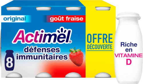 Actimel original goût Fraise Offre découverte