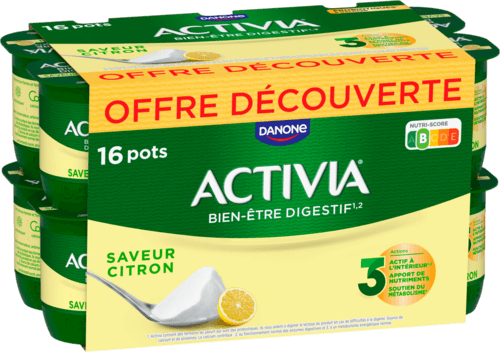 Activia saveur citron offre découverte "DANONE"