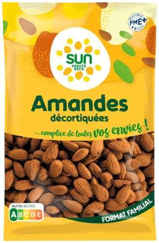 Amandes décortiquées - Format familial - SUN