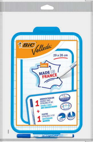 ARDOISE EFFAçABLE à SEC + feutre - BIC