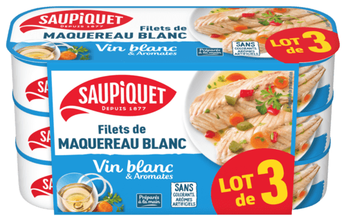 Filets de Maquereau Blanc - Saupiquet