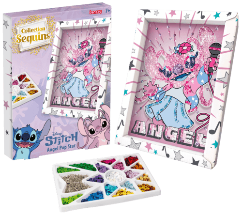 Collection Sequins Angel Pop Star - Lansay