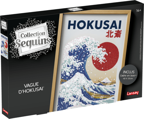Collection Sequins Xxl - Vague Hokusai - Lansay