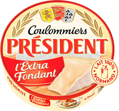 Sur les Produits Présents en Magasin de la Gamme "L'extra Fondant" de President - Président