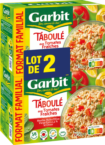 Taboulé aux Tomates Fraîches - Garbit