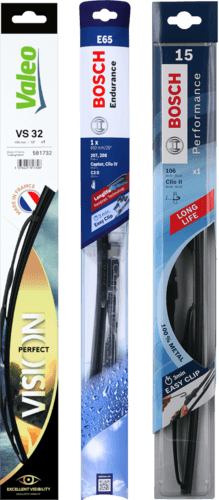 Sur les Produits Présents en Magasin de la Gamme de Balais D'essuie Glaces "Bosch" ou "Valeo"