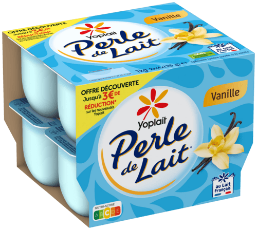 Perle de lait vanille offre découverte "YOPLAIT"