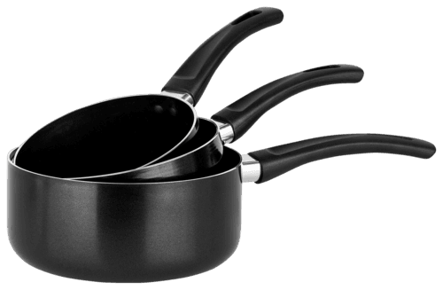 Set de 3 Casseroles 16/18/20cm - Crealys